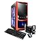 iBuyPower Gaming Desktop Computer - Red/Black (Gamer 900TP)