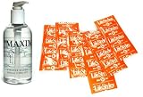 LifeStyles Extra Large Premium Latex Condoms Lubricated 24 condoms Maximus 250 ml Lube Personal Lubricant Economy Pack