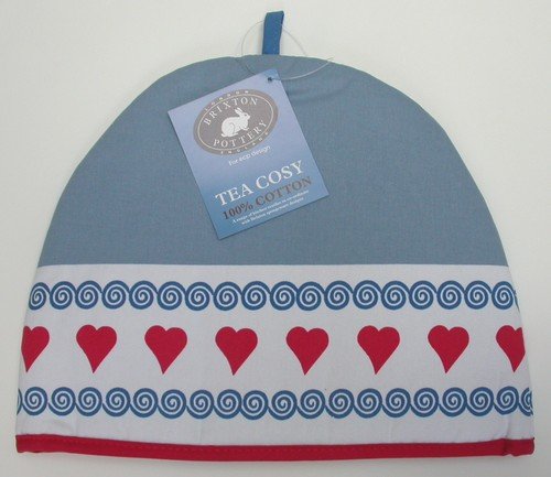 Brixton Pottery Hearts Tea Cosy By Ecp Design
