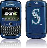 Skinit Seattle Mariners - Solid Distressed Vinyl Skin for BlackBerry Curve 8530