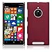 Nokia Lumia 830 Case, Terrapin [Extra Slim Fit] Hybrid Rubberized [Red] Protective Hard Case for Nokia Lumia 830 - Red