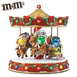 M&M'S Characters Holiday Musical Carousel by The Bradford Exchange