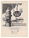 1963 American Appraisal Fire Truck Hydrant art Print Ad