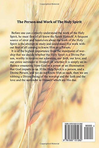The Person and Work of The Holy Spirit