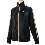 (アディダス)adidas adienergy ウォームアップジャケット DJ930 X48652 ブラック/ソリッドグレー/メタリックゴールド M