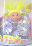 The Original Good Luck Troll Lilac Cheerleader Yellow Hair