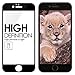 iPhone 7 Screen Protector(3D Glass), G-Color iPhone 7 3D Full Coverage Tempered Glass Screen Protector for Apple iPhone 7, 2016 iPhone 7(White)