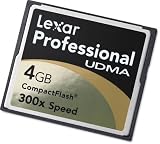 Lexar Professional CompactFlash  Card 4GB