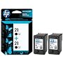 HP No 21 Twinpack
