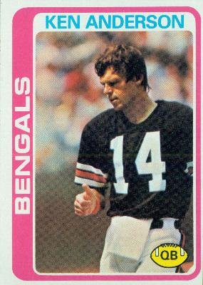 1978 Topps #205 Ken Anderson - Cincinnati Bengals (Football Cards)