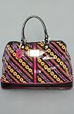 Betsey Johnson The Overnighter in Black Chain Reaction,Bags (Handbags/Totes) for Women