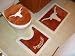 Texas 3 Piece Bath Rug Set