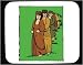 Decorated Mouse Pad with Latvia, Europe, dress, hat, women, cap, attire, civilization, 