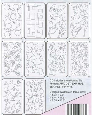 51+ Edge To Edge Quilting Designs For Embroidery Machine Gif