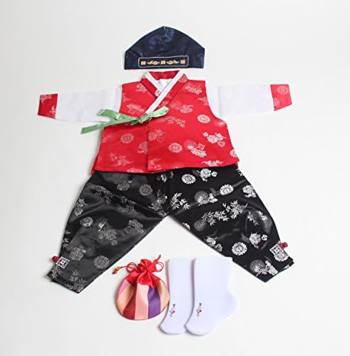 Korean hanbok boys baby traditional clothes 1 AGE brithday hb046