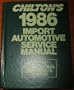 Chilton's 1986 Import Automotive Service Manual