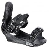 M4 Bandit Snowboard Bindings Black Sz M/L