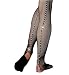 Rhinestone Fishnet Tights - 3002