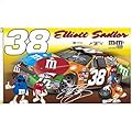 Elliot Sadler #38 NASCAR 3' x 5' Premier 2-Sided Banner Flag