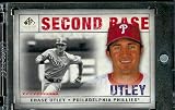 2008 SP Legendary Cuts # 10 Chase Utley ( Phillies ) MLB Baseball Trading Card