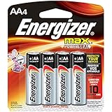 Energizer MAX AA Batteries, Designed to Prevent Damaging Leaks, 4 Count