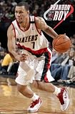 Portland Trailblazers (Brandon Roy) Sports Poster Print - 24