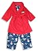 Baby : Private Label - Infant Baby Boys Robe/Pajama Set, Red, Blue (Size 24Months)