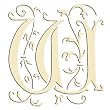 Monogram Embroidered Guest Towel - W - 1 Hand Towel Monogram Embroidered Guest Towel - W - 1 Hand Towel