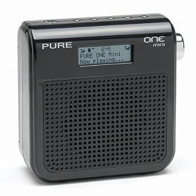 PURE ONE Mini, Compact Portable DAB/FM Radio - Black