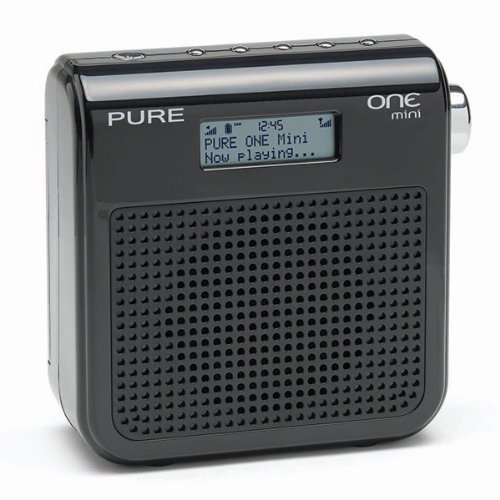 PURE ONE Mini, Compact Portable DAB/FM Radio - Black