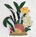 Tropical Fish Bathroom Wall Art Tin Metal Decoration