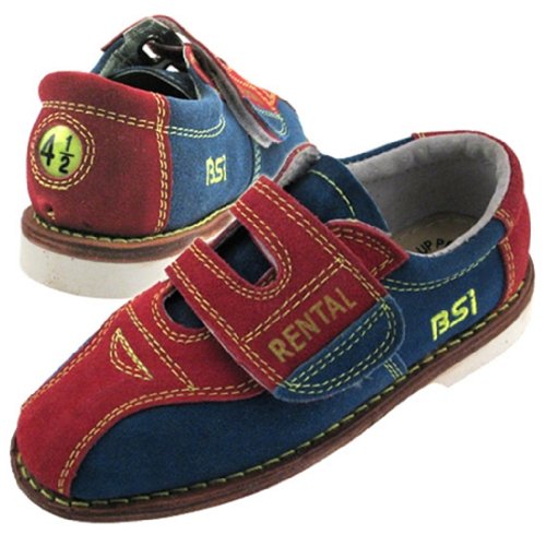 BSI Boys Suede Rental Bowling Shoes- Velcro