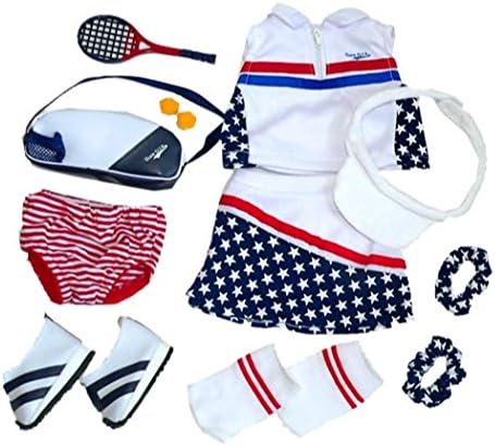 Tennis Star Outfit. Fits 18" Dolls Like American Girl