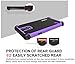 Galaxy S5 Case, Cover - Double Armor Two Layer Hybrid With Soft Silicone Rubber Inside And Detachable Hard Polycarbonate (PC) Plastic Outside Shell, Shockproof, Heavy Duty, Low Profile, Attractive Appearance, by GidCell - [Includes: 1 Case, 1 Screen Protector, 1 Stylus Pen, 1 Cleaning Cloth] - [Purple]