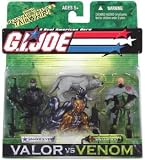 Snake Eyes & Swamp Rat GI Joe Venom vs. Valor Action Figures