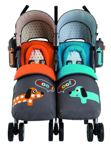 Cosatto You2 Polka Dogs Twin Stroller