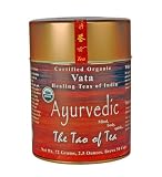 The Tao Of Tea Ayurvedic Tea Vata, Certified Organic, 2.5-Ounce Tin  (Pack of 3)
