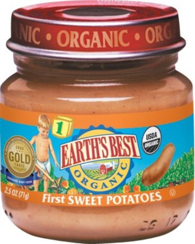 Earth's Best 1st Sweet Potato, 2.5 Ounce Jars (Pack of 24) by Earth's Best