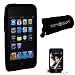 (9 Colors Option) Apple iPod Touch 3rd Generation Silicone skin case cover for iPod Touch 2G 3G, iTouch 8GB, 16GB, 32GB, 64GB + LCD protector + MiniSuit Bag