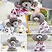 PanDaDa Puppy Pet Dog Cotton Pajamas Cartoon Printed Clothes Jumpsuit Shirt