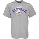 Nike Kansas State Wildcats Ash Youth Classic Student T-shirt