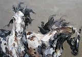 Paintings Horse, Oil Painting Abstract, Painting Horse, Painting Canvas Art c0620