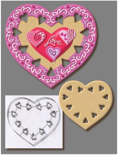 Large 7.5" Heart Cookie Cutter Stainless Steel 5877