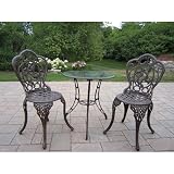 Oakland Living 3205-AB Hummingbird Outdoor Bistro Set