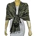 Silk Scarf for Women Jacquard Pattern Rectangular 22 x 72 inches