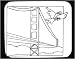 Mouse Pad with San Francisco, black and white, Golden Gate, structure, California, building, construction, bird, architecture, bridge