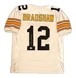 Terry Bradshaw Signed White Pittsburgh Steelers Jersey