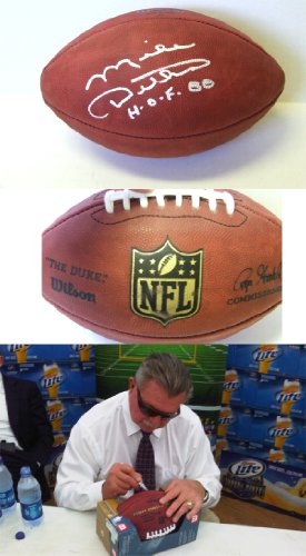 Mike Ditka Signed Duke NFL Football Chicago Bears