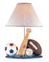 Lite Source 3AS20109 Allsport Lamp, Blue Base