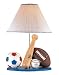 Lite Source 3AS20109 Allsport Lamp, Blue Base